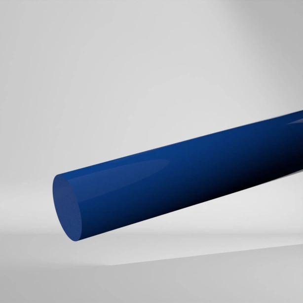 Polystone M PE 1000 Vollstab Signalblau 2000x100mm ✔️ Physiologisch unbedenklich