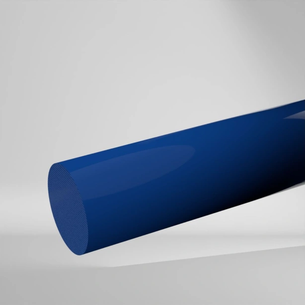 Polystone M PE 1000 Vollstab Signalblau 2000x140mm ✔️ Physiologisch unbedenklich