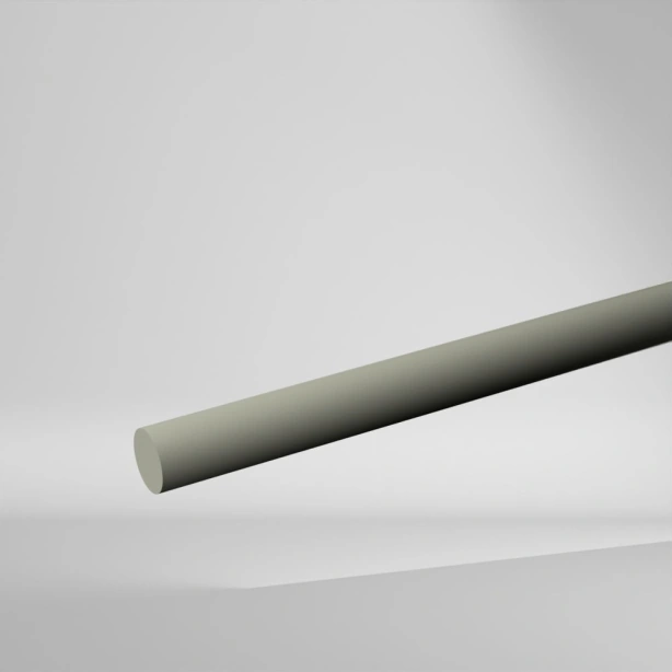 Cattaneo PP-H Vollstab Grau 2000x40mm ✔️ Hohe elektrische und chemische Eigenschaften