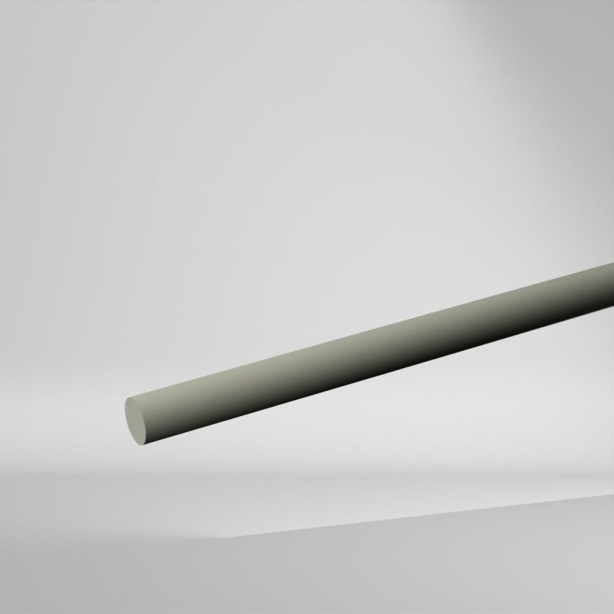 Cattaneo PP-H Vollstab Grau 2000x30mm ✔️ Hohe elektrische und chemische Eigenschaften