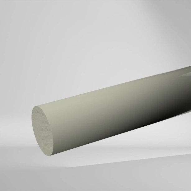 Cattaneo PP-H Vollstab Grau 2000x120mm ✔️ Hohe elektrische und chemische Eigenschaften