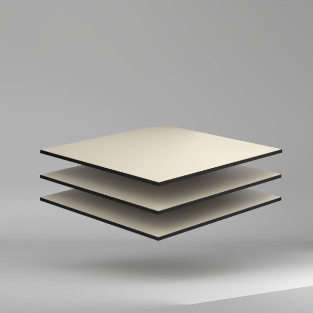 Max Compact Exterior F Colour HPL Platte NT Hygienisch Beige 4100 x 8 mm Kratz- und stoßfest