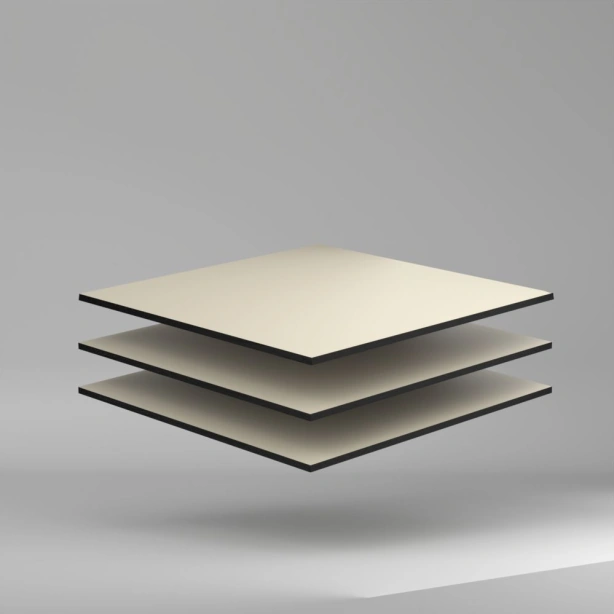 Max Compact Exterior F Colour HPL Platte NT Hygienisch Beige 4100 x 8 mm Kratz- und stoßfest