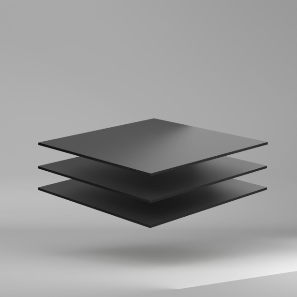 Vikures Plus Compact HPL Platte Anthrazit 3050 x 6 mm Extrem hohe Beständigkeit gegen UV-Strahlen und Witterungseinflüssen