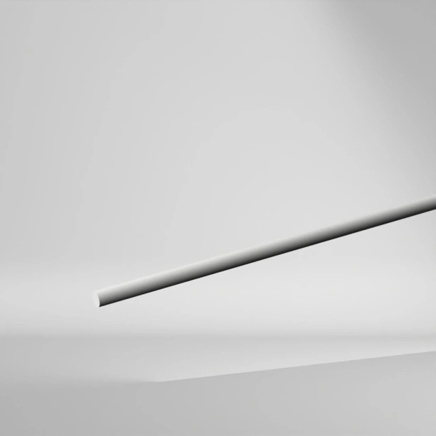 PVDF Vollstab Natur 3000x10mm ✔️ Sehr gute Chemikalienbeständigkeit