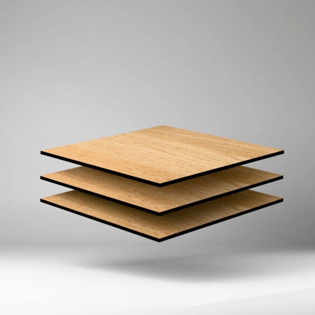 Trespa Meteon Wood Decors FR HPL Platte matt/matt Elegant Oak 3650 x 8 mm Kratz- und stoßfest