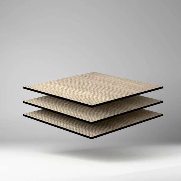 Trespa Meteon Wood Decors FR HPL Platte matt/matt Halmstad 4270 x 8 mm Kratz- und stoßfest