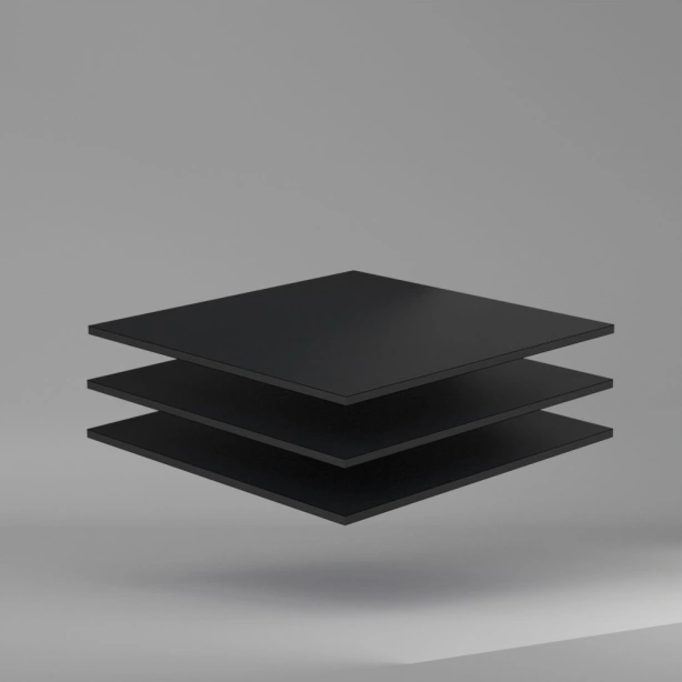Foamlite P 652 UV PP Platte schwarz 2500 x 1250 x 9 mm ✔️ Niedriges Gewicht