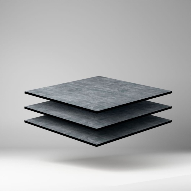 Trespa Meteon Focus HPL Platte Brooklyn Steel 3050 x 8 mm Kratz- und stoßfest