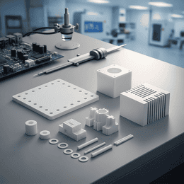 Isolierteile für die Elektronikindustrie welche aus PVDF gefertigt werden können
